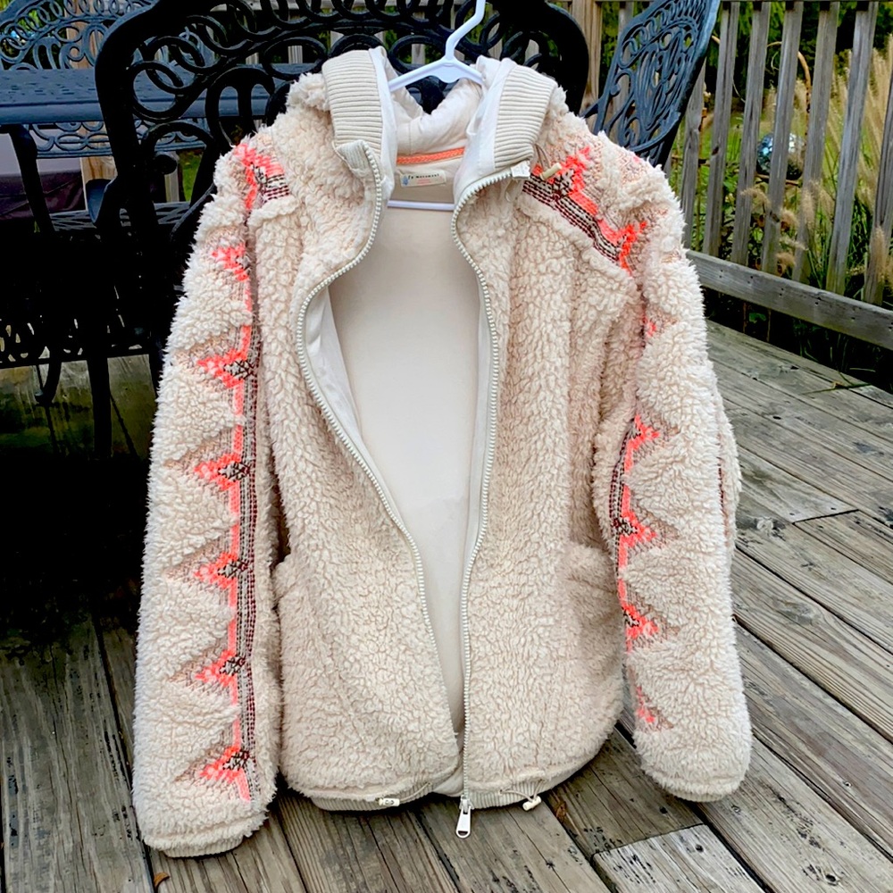 Free people lodge living movement Sherpa lined jacket